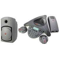 Конференц-телефон Polycom SoundStation VTX1000, c 2-мя микрофонами и сабвуфером