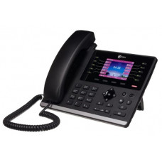 IP телефон QTECH QIPP-500PG, 6 SIP линий, HD-звук, цветной дисплей 3,5', 10/100/1000 порты, PoE
