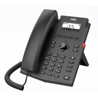 IP телефон Fanvil X301P, 2 SIP линии, HD-звук, дисплей 2,3”, PoE, с БП