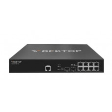 Коммутатор уровня 2 Vector VA1800-8P-2S, 8 портов 10/100/1000Base-T RJ45 с POE+, 2 порта 1G SFP