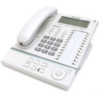 Б\у системный телефон Panasonic KX-T7636, белый