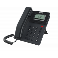 IP телефон Fanvil V50G, 2 SIP линии, монохромный экран 2,3 дюйма, 10/100/1000 Мбит порты, HD-звук, PoE с БП