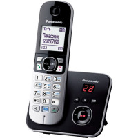 Радиотелефон DECT Panasonic KX-TG6821RU, черный