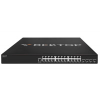 Коммутатор уровня 3 Vector VA2200-24T-4X, 24 порта 10/100/1000BaseT RJ45, 4 порта 1/10GE SFP+