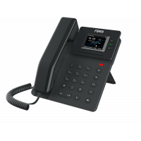 IP телефон Fanvil V60G, 4 SIP линии, 3 DSS клавиши, цветной экран 2,4 дюйма, 10/100/1000 Мбит порты, HD-звук, PoE, с БП