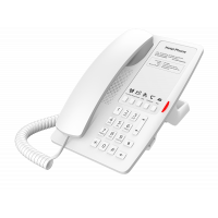 Гостиничный IP телефон Fanvil H4W, 2 SIP линии, 5 DSS клавиш, Wi-Fi, PoE, белый