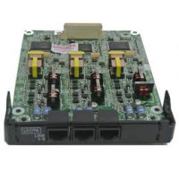 6-портовая плата аналоговых внешних линий (LCOT6) для АТС Panasonic KX-NS500