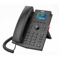 IP телефон Fanvil X303, 2-ух проводной RJ-11, 4 SIP линий, HD-звук, цветной дисплей 2,4”